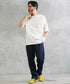 オフホワイト MODEL : GO 180cm 66kg Lsize