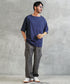 ネイビー MODEL : GO 180cm 66kg Lsize