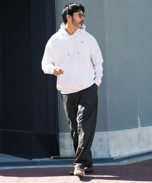 裏起毛 ワンポイント パーカー | スウェットパーカー フーディ フード パーカ スウェット トレーナー