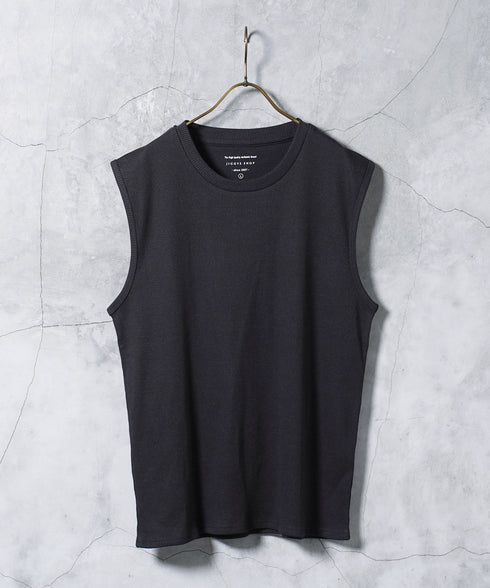 テレコノースリーブ タンクトップ