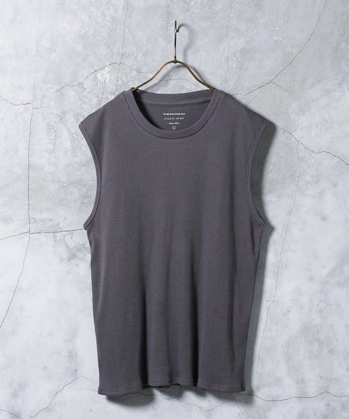 テレコノースリーブ タンクトップ