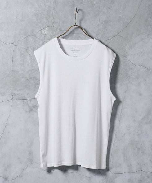テレコノースリーブ タンクトップ