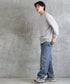 アッシュグレー MODEL : RYO 183cm 71kg Lsize