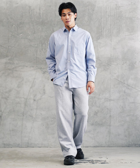 Bアッシュグレー(テーパード) MODEL : RYO 183cm 71kg Lsize