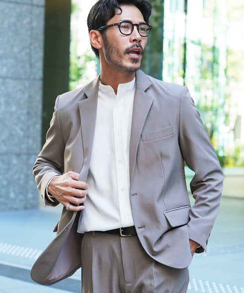 ライトグレー MODEL : GO 180cm 66kg Lsize