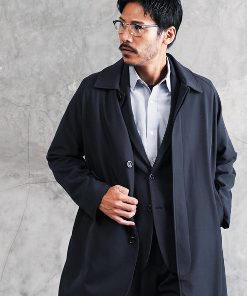 ネイビー MODEL : GO 180cm 66kg Lsize