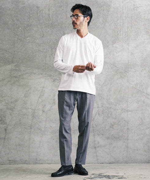 ライトグレー MODEL : GO 180cm 66kg Lsize