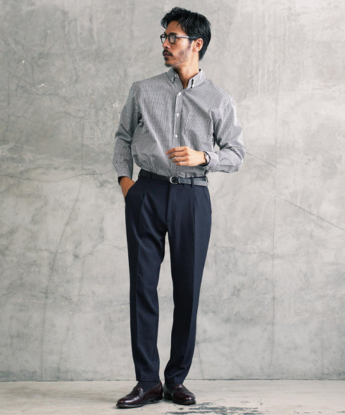 ネイビー MODEL : GO 180cm 66kg Lsize