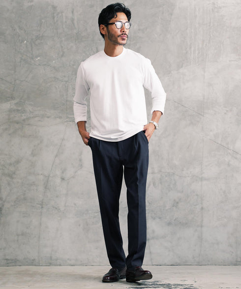 ネイビー MODEL : GO 180cm 66kg Lsize