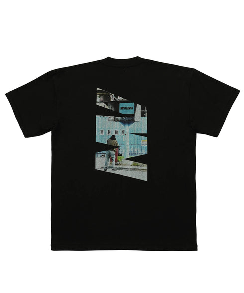 Nishinari Guy / ニシナリガイTシャツブラック詳細後