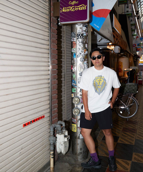 New World / ニューワールドTシャツホワイトスタイリング2