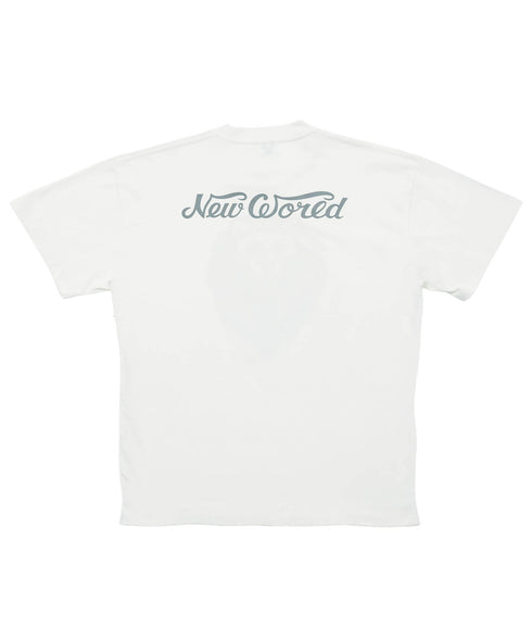 New World / ニューワールドTシャツホワイト詳細後