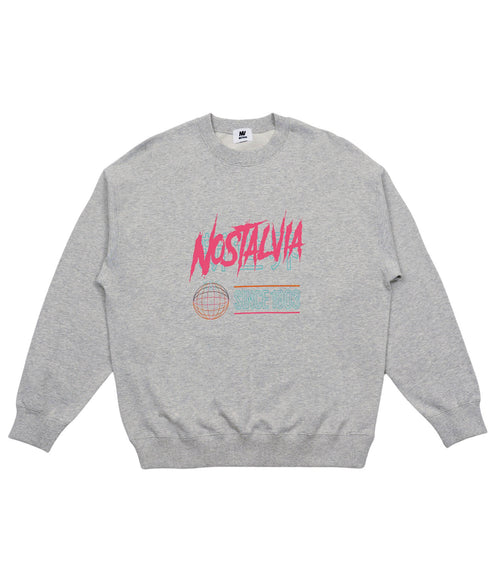 NOSTALVIA(ノスタルヴィア) THE SHINSEKAI / ザ・シンセカイ 裏毛トレーナー