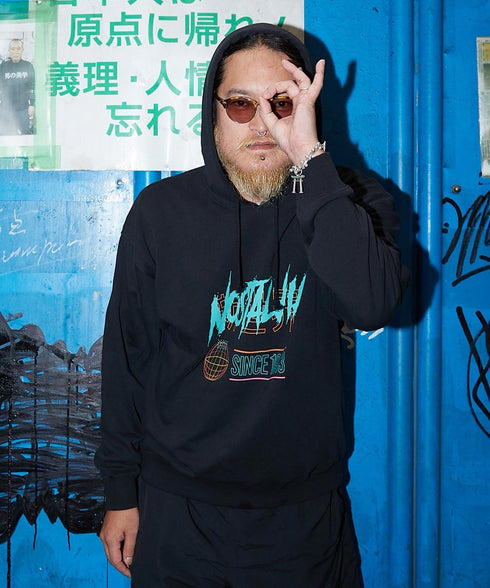 THE SHINSEKAI / ザ・シンセカイパーカーブラックスタイリング1