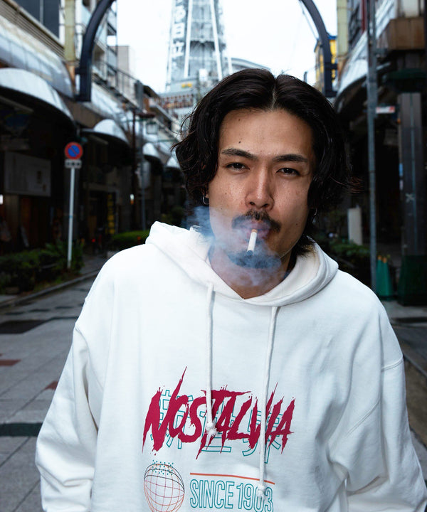 THE SHINSEKAI / ザ・シンセカイパーカーホワイトスタイリング1