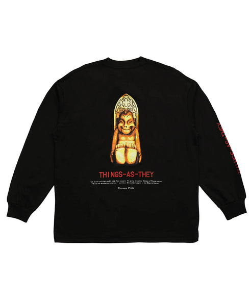 Billiken / ビリケンロングスリーブTシャツブラック詳細後