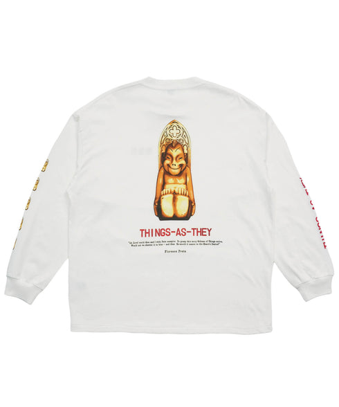 Billiken / ビリケンロングスリーブTシャツホワイト詳細後