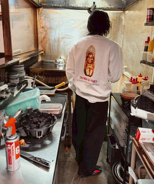 NOSTALVIA(ノスタルヴィア) Billiken / ビリケン裏毛トレーナー