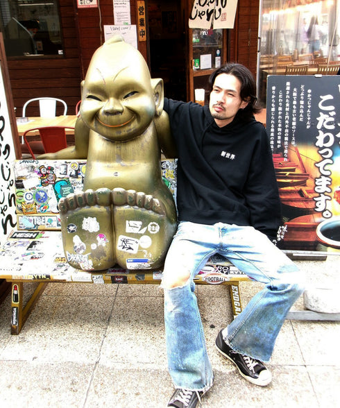 NOSTALVIA(ノスタルヴィア) Billiken / ビリケン裏毛パーカー