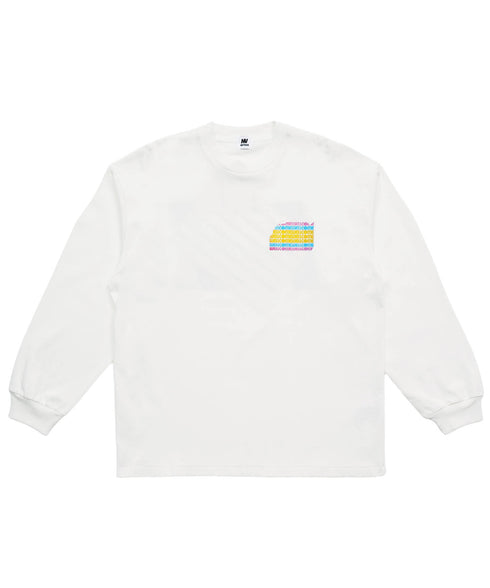 NOSTALVIA(ノスタルヴィア) New Star Wall Graphic / ニュースターウォールグラフィック ロングスリーブTシャツ