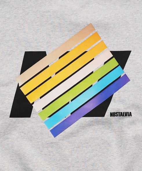 New Star Wall Graphic / ニュースターウォールグラフィックトレーナーグレー詳細1