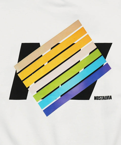 New Star Wall Graphic / ニュースターウォールグラフィックトレーナーホワイト詳細1