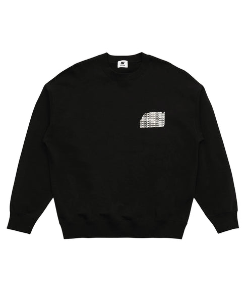 NOSTALVIA(ノスタルヴィア) New Star Wall Graphic / ニュースターウォールグラフィック 裏毛トレーナー