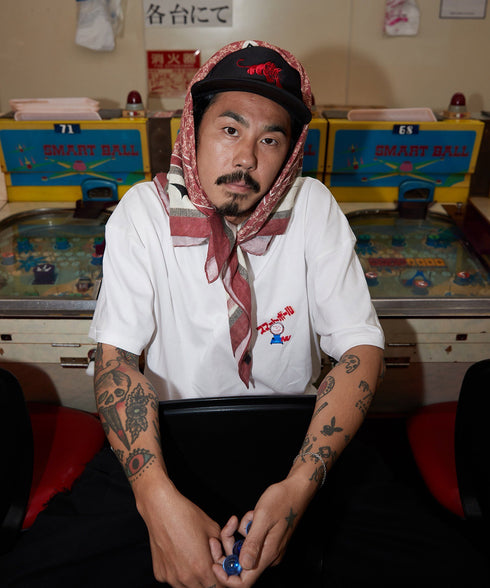 Smart Ball New Star / スマートボールニュースターTシャツホワイトスタイリング1