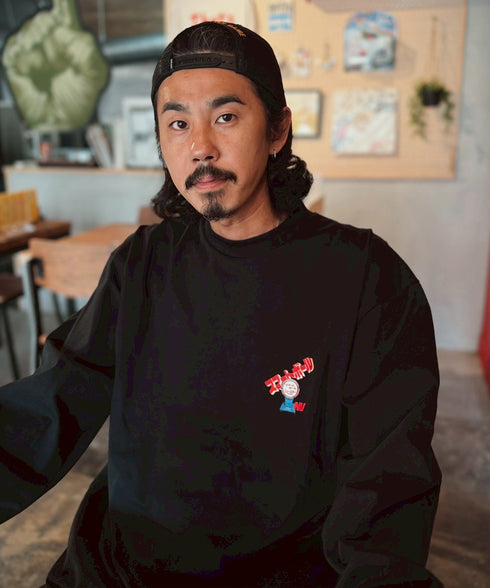 NOSTALVIA(ノスタルヴィア) Smart Ball New Star / スマートボールニュースター ロングスリーブTシャツ