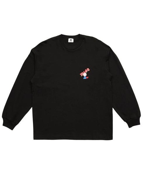 Smart Ball New Star / スマートボールニュースターロングスリーブTシャツブラック詳細前