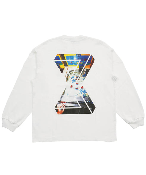 Smart Ball New Star / スマートボールニュースターロングスリーブTシャツホワイト詳細後