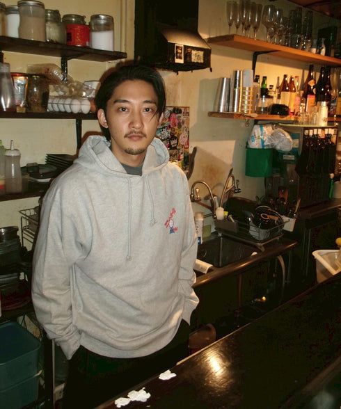 NOSTALVIA(ノスタルヴィア) Smart Ball New Star / スマートボールニュースター 裏毛パーカー