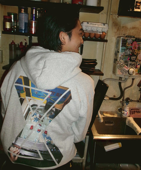 NOSTALVIA(ノスタルヴィア) Smart Ball New Star / スマートボールニュースター 裏毛パーカー