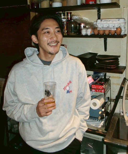 NOSTALVIA(ノスタルヴィア) Smart Ball New Star / スマートボールニュースター 裏毛パーカー