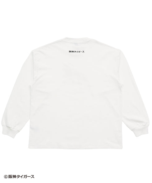 Tigers Claw / タイガースクローロングスリーブTシャツホワイト詳細後