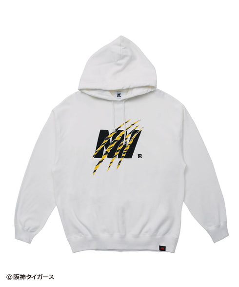【一部予約】阪神タイガース ×NOSTALVIA(ノスタルヴィア) Tigers Claw / タイガースクロー裏毛パーカー