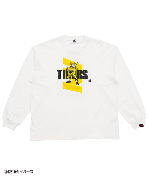 阪神タイガース × NOSTALVIA (ノスタルヴィア) Tigers Slugger / タイガーススラッガー ロングスリーブTシャツ