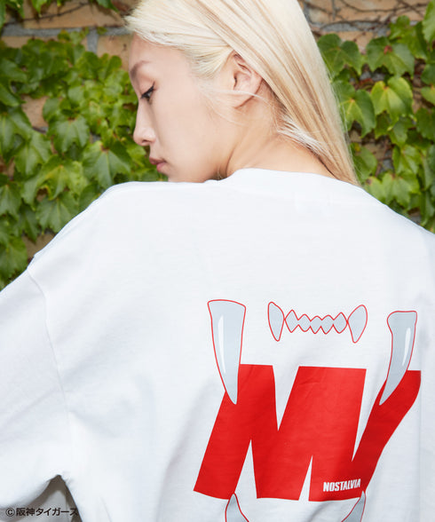 Tigers Fang / タイガースファングロングスリーブTシャツホワイトスタイリング10