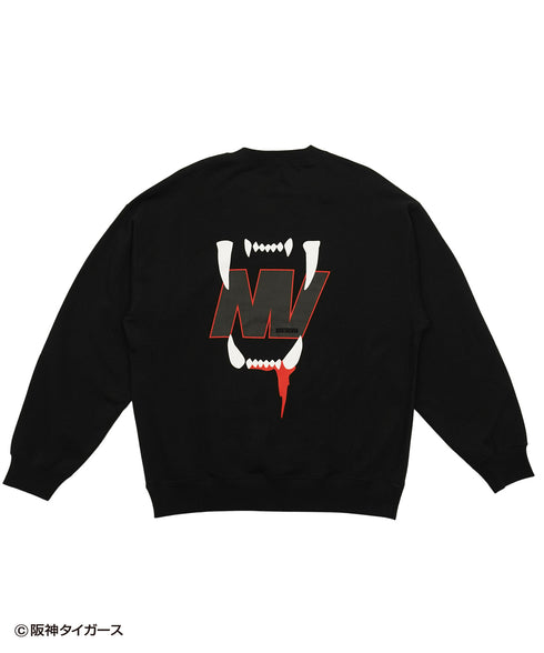 Tigers Fang / タイガースファングトレーナーブラック詳細後