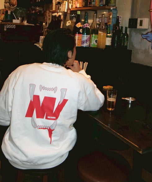 阪神タイガース ×NOSTALVIA(ノスタルヴィア) Tigers Fang / タイガースファング裏毛トレーナー