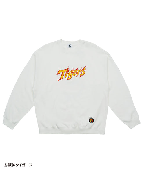 阪神タイガース ×NOSTALVIA(ノスタルヴィア) Tigers Fang / タイガースファング裏毛トレーナー