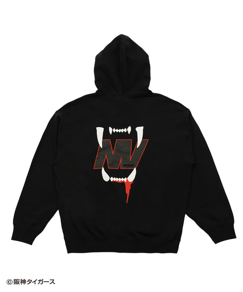 Tigers Fang / タイガースファングパーカーブラック詳細後