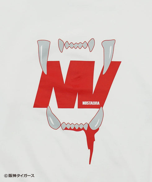 タイガースファング裏毛パーカー ホワイト 詳細2 阪神タイガース プレセント ギフト 野球 クリスマス 贈り物 フーディー