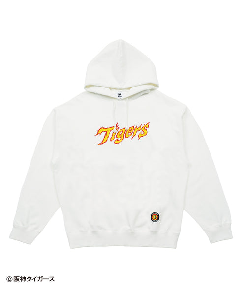 【一部予約】阪神タイガース ×NOSTALVIA(ノスタルヴィア) Tigers Fang / タイガースファング裏毛パーカー