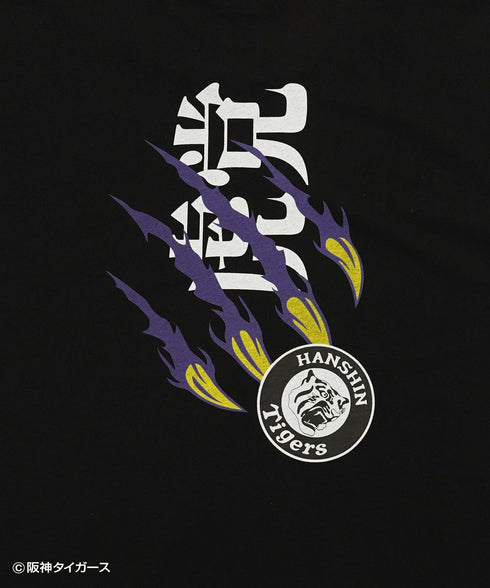 Tigers Scratch / タイガーススクラッチTシャツブラック詳細2