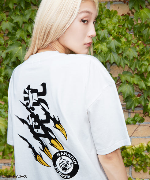 Tigers Scratch / タイガーススクラッチTシャツホワイトスタイリング10