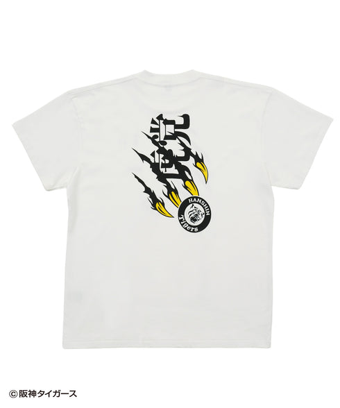 Tigers Scratch / タイガーススクラッチTシャツホワイト詳細後