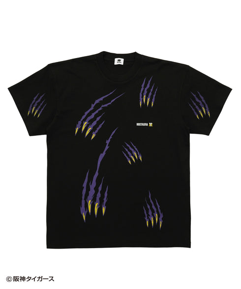 阪神タイガース × NOSTALVIA (ノスタルヴィア) Tigers Scratch / タイガーススクラッチ Tシャツ【ポイントアップ対象外】
