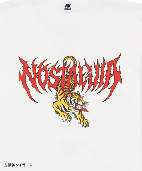 Raging Tigers / レイジングタイガースロングスリーブTシャツホワイト詳細1