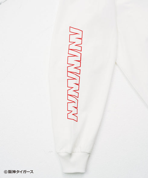 レイジングタイガース ロングスリーブTシャツ ホワイト 詳細3 阪神タイガース プレセント ギフト 野球 クリスマス 贈り物 ロンT